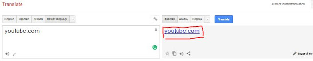 Youtube unblock using Google translator