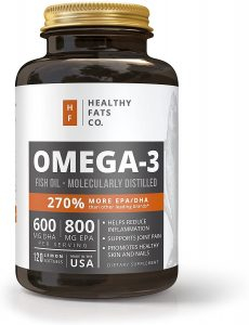 BodyVega Nutrition Omega 3 Fish Oil Triple Strength